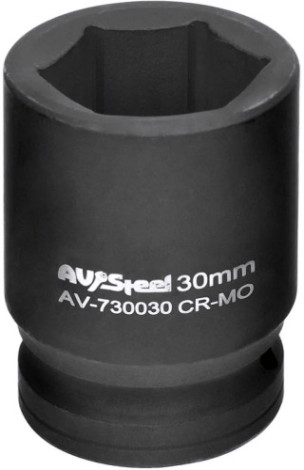 Головка ударная торцевая 6-гранная AV Steel AV-730030 3/4", 30 мм