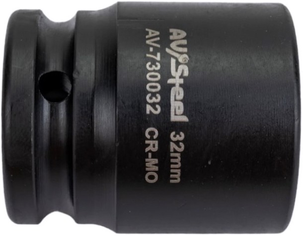 Головка ударная торцевая 6-гранная AV Steel AV-730032 3/4", 32 мм
