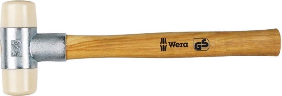 Киянка со сменными бойками из нейлона WERA 101 # 7 60 мм WE-000335 [WE-000335]