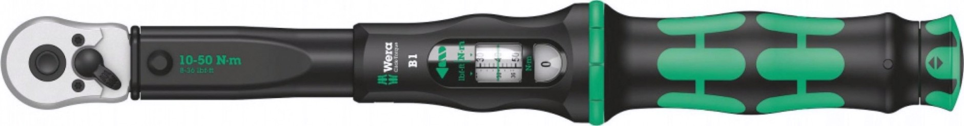 Ключ динамометрический WERA 05075610001 click-torque b 1 регулируемый, квадрат dr 3/8", 10 [WE-075610]