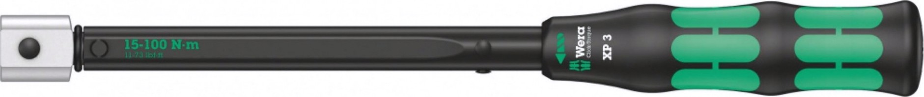 Ключ динамометрический WERA 05075672001 click-torque xp 3 предустановлен 15 нм, для насадо [WE-075672]