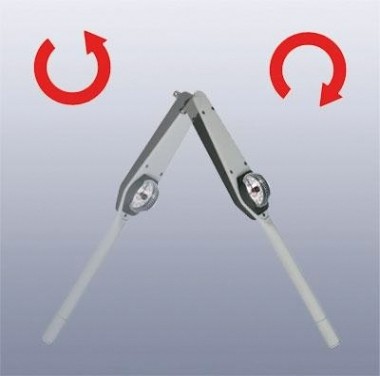 Ключ динамометрический WERA 7114C DS 7100 C-F Series Dial Torque Wrenches 1/2" 0-200 НМ, WE-077003 [WE-077003]