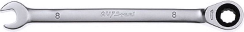 Ключ комбинированный трещоточный AV Steel AV-315008 8 мм