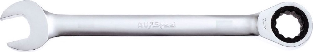 Ключ комбинированный трещоточный AV Steel AV-315014 14 мм