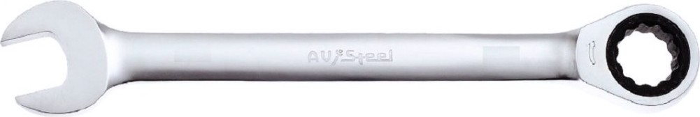 Ключ комбинированный трещоточный AV Steel AV-315018 18 мм