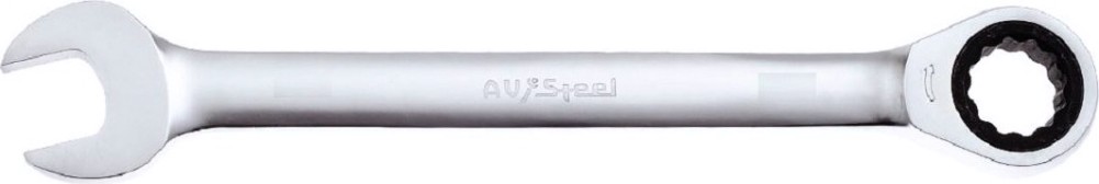 Ключ комбинированный трещоточный AV Steel AV-315022 22 мм