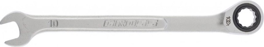 Ключ комбинированный трещоточный GROSS 14848 10 мм