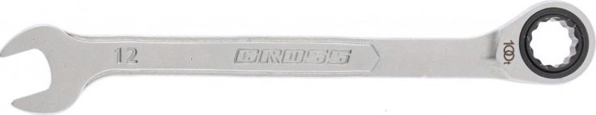 Ключ комбинированный трещоточный GROSS 14850 12 мм