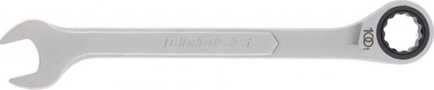 Ключ комбинированный трещоточный GROSS 14855 17 мм