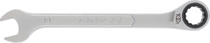 Ключ комбинированный трещоточный GROSS 14857 19 мм