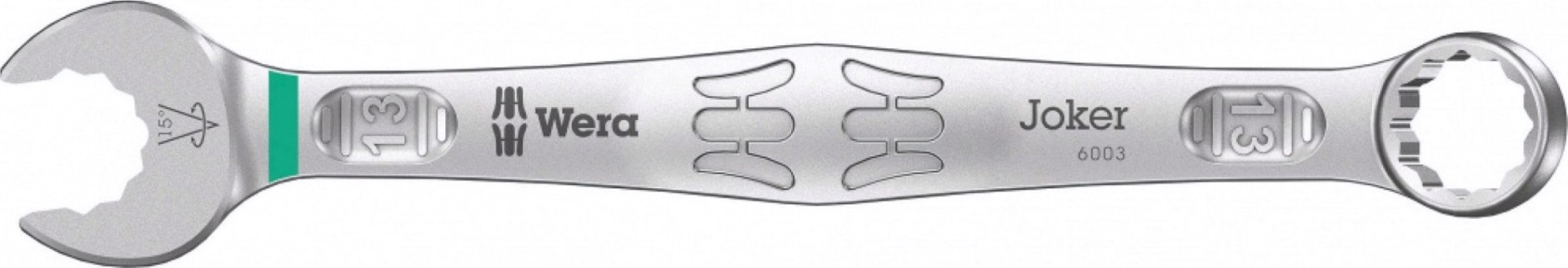 Ключ комбинированный WERA 05020204001 6003 joker гаечный 13x160 мм [WE-020204]