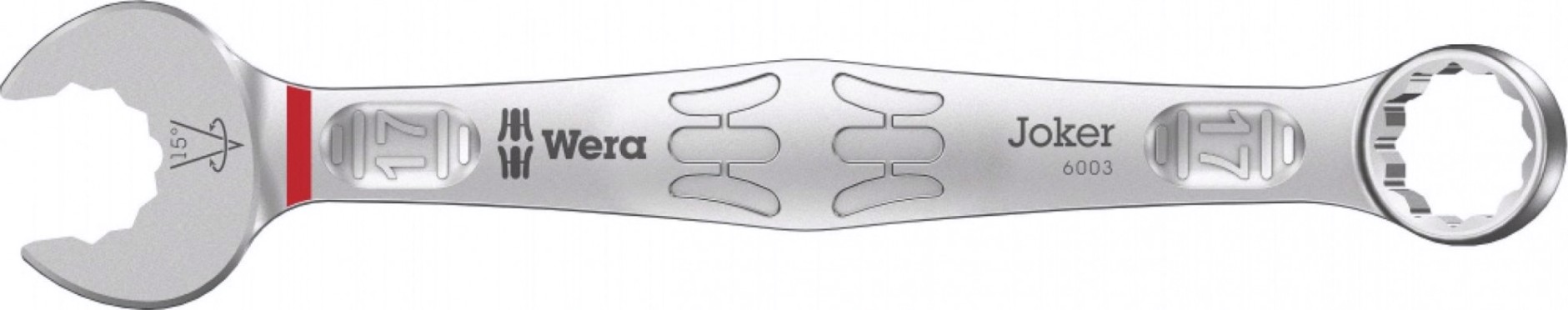 Ключ комбинированный WERA 05020208001 6003 joker гаечный 17x190 мм [WE-020208]