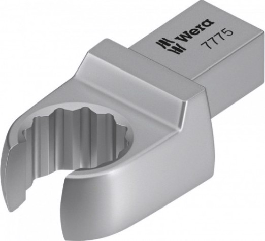 Ключ накидной WERA 05078652001 7775 с прорезью, 12 мм под посадочное гнездо 9x12 [WE-078652]