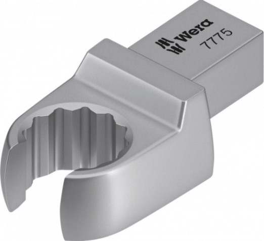 Ключ накидной WERA 05078657001 7775 с прорезью, 19 мм под посадочное гнездо 9x12 [WE-078657]