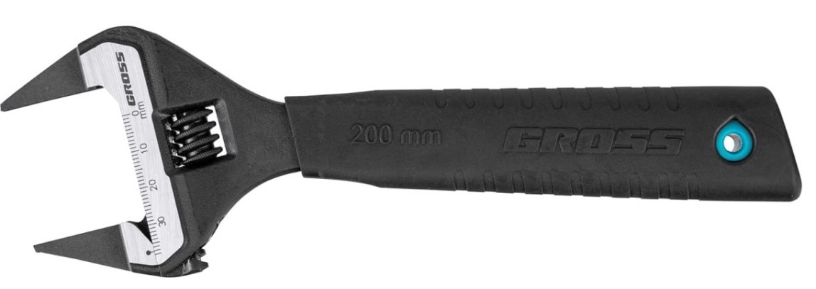 Ключ разводной GROSS 15573 200 мм