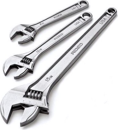 Ключ разводной RIDGID ADJ Wrench 758 86907 8" [86907]