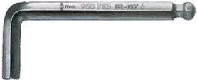 Ключ шестигранный WERA L-образный со сферической головкой 950 PKS 1.50 мм WE-133150 [WE-133150]