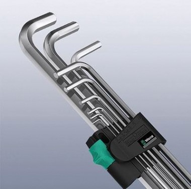 Ключ шестигранный WERA L-образный со сферической головкой 950 PKS 1.50 мм WE-133150 [WE-133150]
