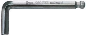 Ключ шестигранный WERA L-образный со сферической головкой 950 PKS 4.00 мм WE-133154 [WE-133154]