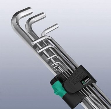 Ключ шестигранный WERA L-образный со сферической головкой 950 PKS 4.00 мм WE-133154 [WE-133154]