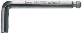 Ключ шестигранный WERA L-образный со сферической головкой 950 PKS 5.00 мм WE-133155 [WE-133155]