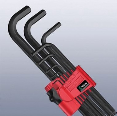 Ключ TORX WERA L-образный 967 TX 10 х 51 мм WE-024005 [WE-024005]