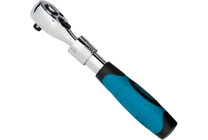 Ключ трещоточный GROSS 14072 телескопический 3/8", 215-315 мм Ключ трещоточный GROSS 14072 телескопический 3/8", 215-315 мм