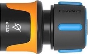 Коннектор FISKARS 1/2"- 5/8” с автостопом 1027079 [1027079]