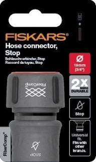Коннектор FISKARS 3/4" FiberComp с автостопом 1054790 [1054790]