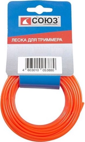 Леска триммерная СОЮЗ ТЛ3535-2.0-4-30 d=2.0мм, l=30см, квадрат, красный, нарезанная, 30ш Леска триммерная СОЮЗ ТЛ3535-2.0-4-30 d=2.0мм, l=30см, квадрат, красный, нарезанная, 30ш
