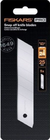 Лезвие сменные 5 шт. 25 мм FISKARS CarbonMax 1027233 [1027233]
