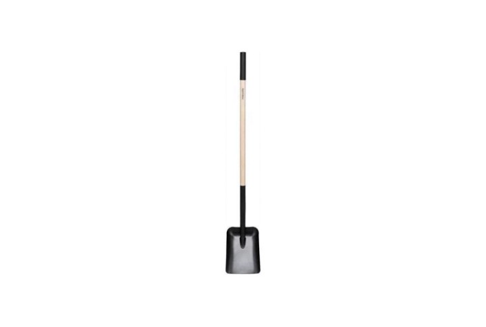 Лопата совковая FISKARS 1066724 с дерев. ручкой