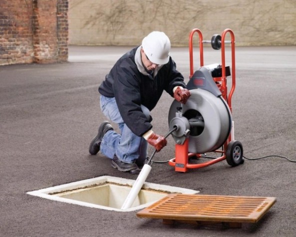Машина барабанная для прочистки трубопроводов RIDGID K-750 С-100 44157 [44157]