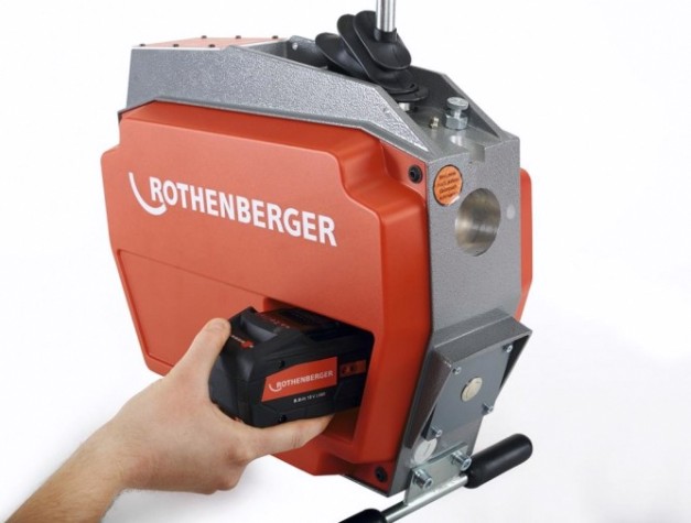 Машина для прочистки труб ROTHENBERGER R600 VarioClean аккумуляторная [1000003346]