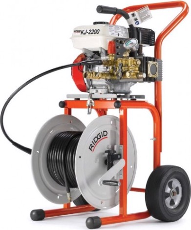 Машина гидродинамическая для прочистки трубопровод RIDGID KJ-2200-C 63882 [63882]