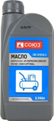 Масло компрессорное СОЮЗ СКС-0101А-2 VG-100 0.946 л