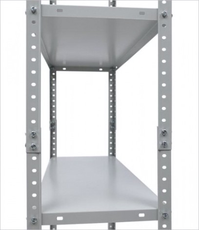 Металлический стеллаж ПРАКТИК ES150KD/75x30/4 серый [S24099033402]