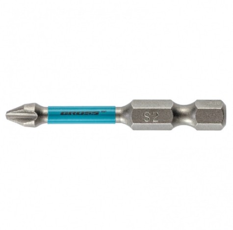 Набор бит GROSS 11490 торсионных PH2x50 мм, 5 шт.