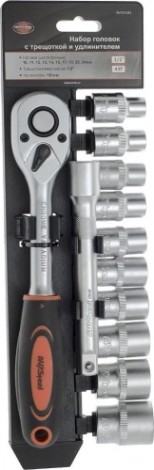 Набор головок 1/2" AV Steel AV-011012 12 предметов