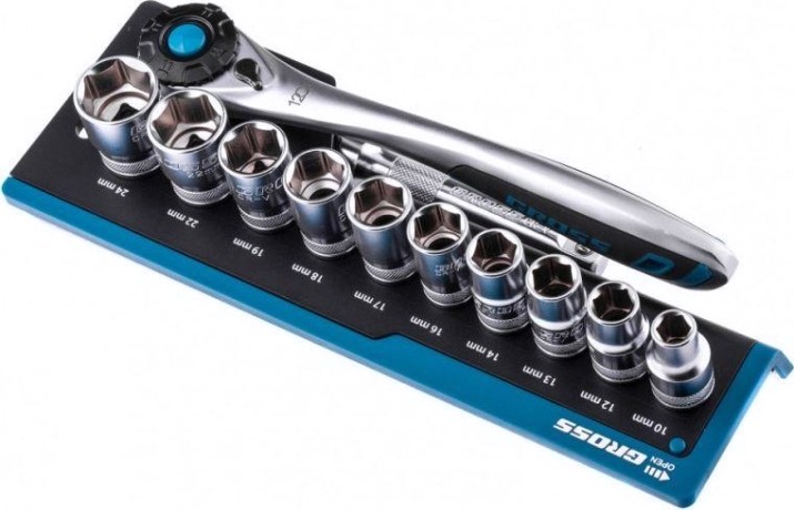 Набор головок 1/2" GROSS 12 предметов 14138 [14138]