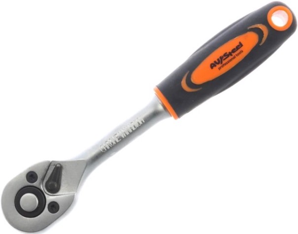 Набор головок 1/4" AV Steel AV-011412 с трещоткой, 12 предм. Набор головок 1/4" AV Steel AV-011412 с трещоткой, 12 предм.