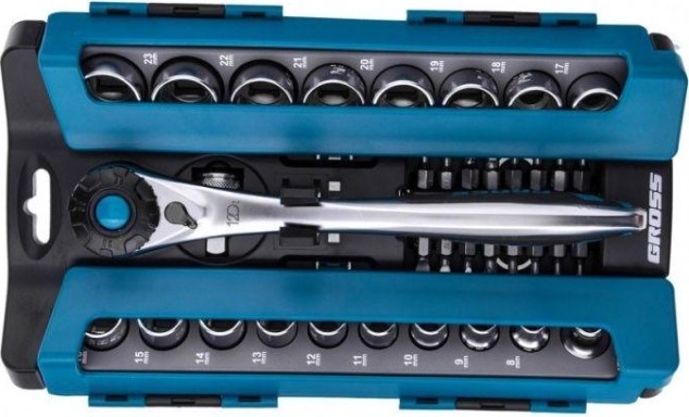 Набор головок 3/8", 1/2" GROSS 36 предметов 14145 [14145]