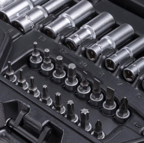 Набор инструментов AV Steel 144 предмета 1/4",3/8",1/2" AV-011144 [AV-011144]