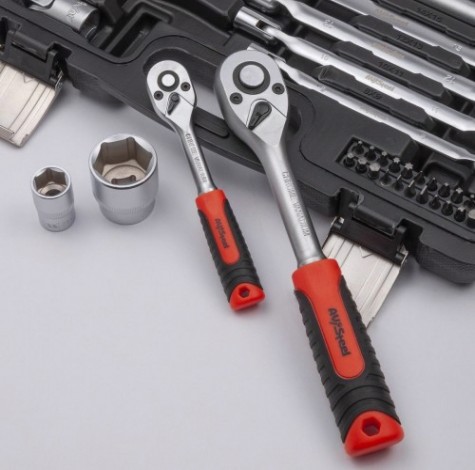 Набор инструментов AV Steel 76 предметов AV-011076 [AV-011076]