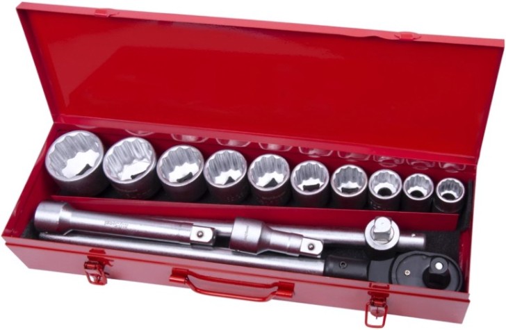 Набор инструментов AV Steel AV-531115 3/4", 15 предметов Набор инструментов AV Steel AV-531115 3/4", 15 предметов