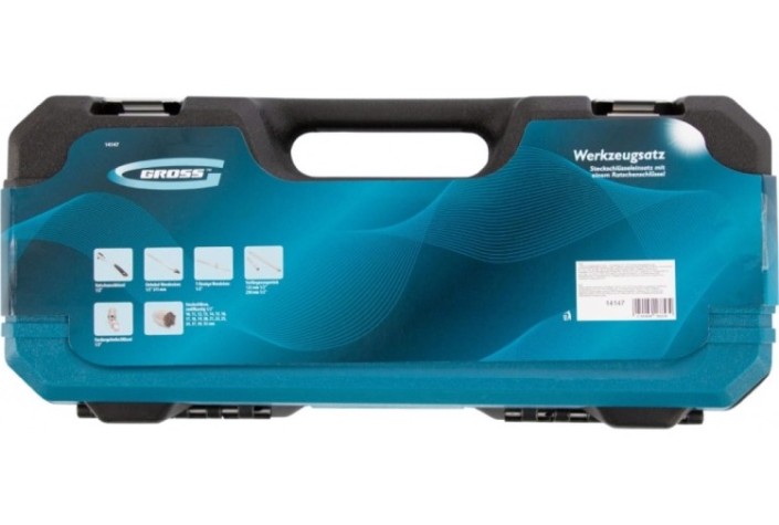 Набор инструментов GROSS 24 предмета 1/2" 14147 [14147]