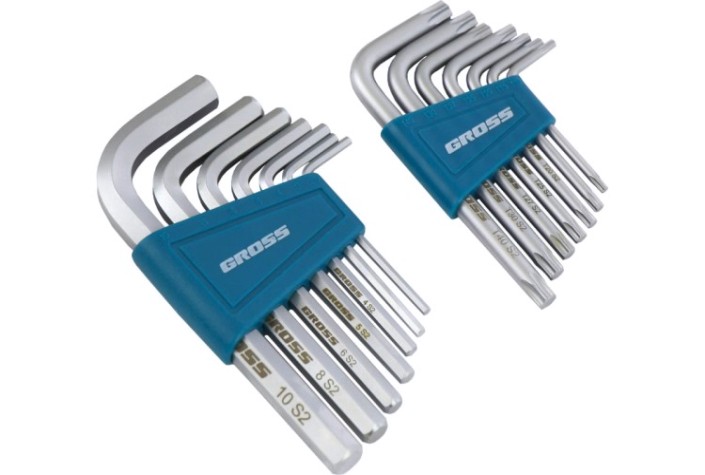 Набор инструментов GROSS 78 предметов 1/4", 1/2" 14148 [14148]