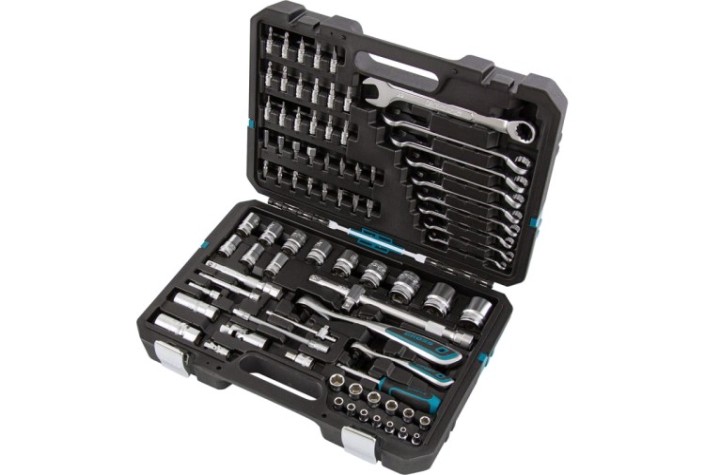 Набор инструментов GROSS 82 предмета 1/4", 1/2" 14149 [14149]