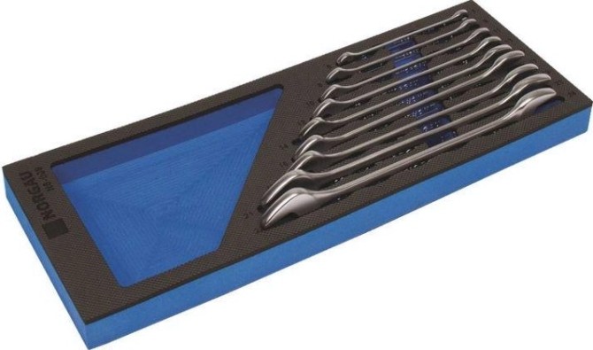 Набор ключей рожковых Norgau тип N6-009 9 предметов 060107809 [060107809]