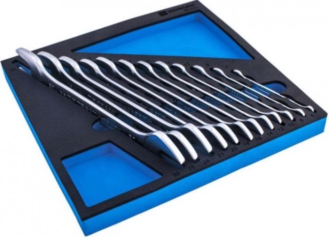 Набор ключей рожковых Norgau тип N6-012 12 предметов 060107812 [060107812]